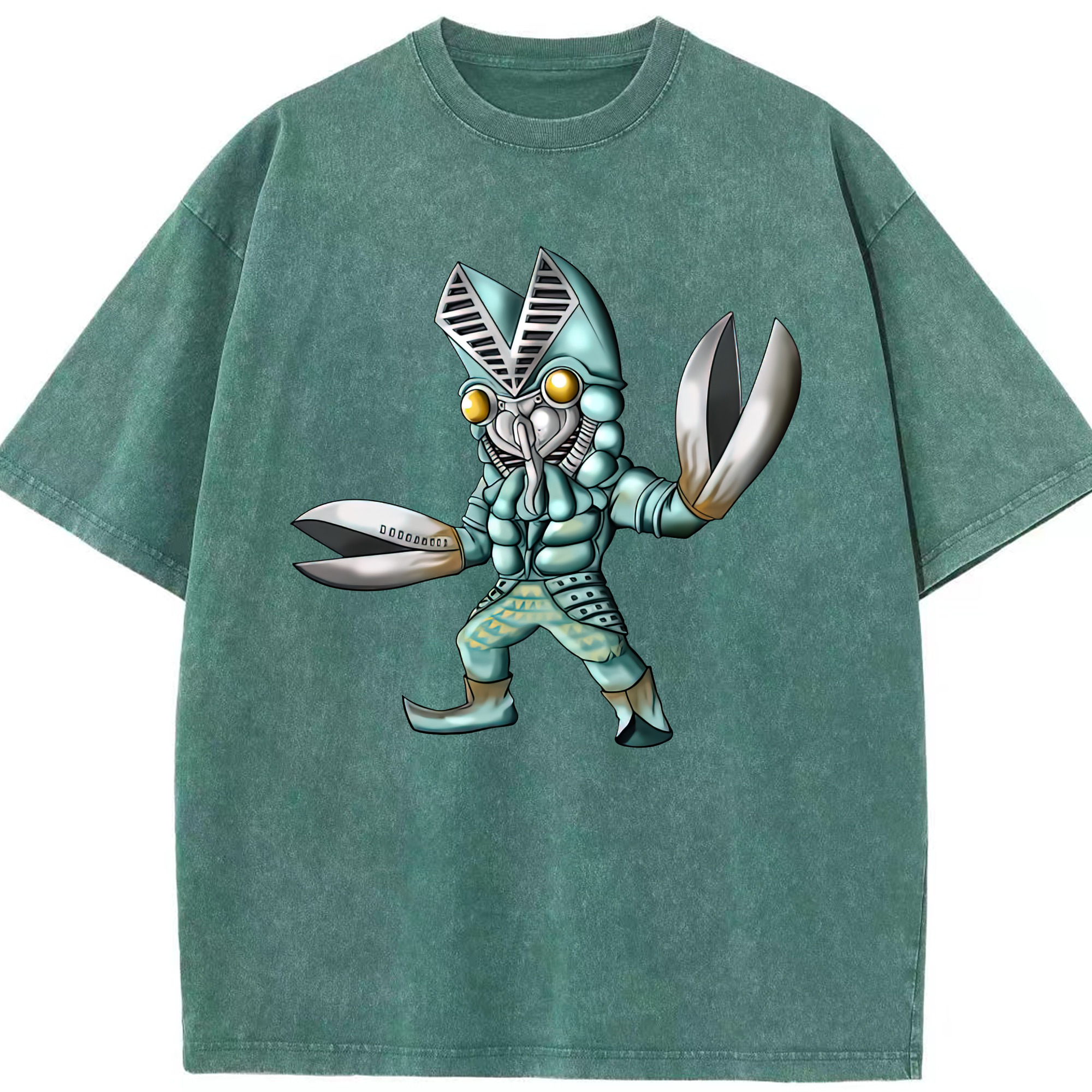 （画像用） ウルトラマン Ultraman 綿100% ヴィンテージ風 半袖Tシャツ（フロントプリント）